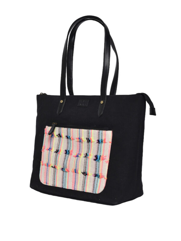 Noir Necessity Black Tote Bag - Image 3