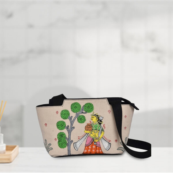 Pattachitra Graceful Woman Handbag