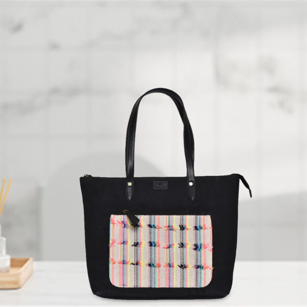 Noir Necessity Black Tote Bag